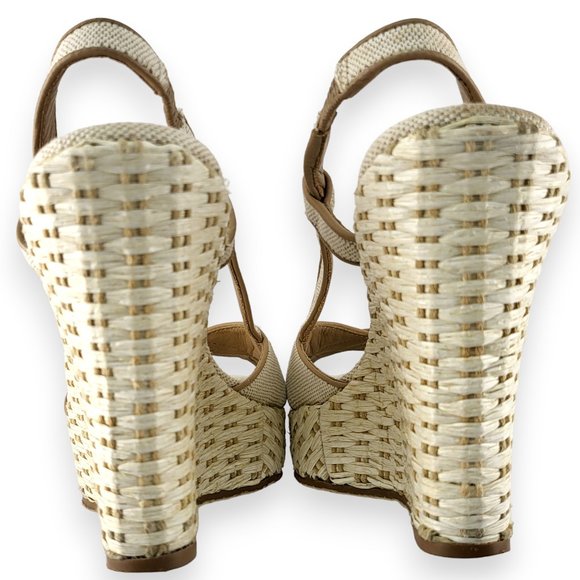 Lilly Pulitzer Ashley Canvas Wedge Sandal - US 7.5 - Picture 9 of 12